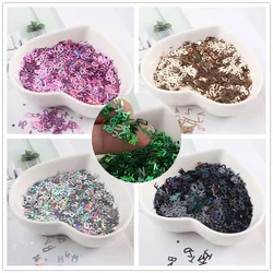 1 borsa ultrasottile paillettes Laser Nail Art Glitter Tips Gel UV 3D decorazione per unghie Manicure accessori fai da te Mini lettera alfabeto Design