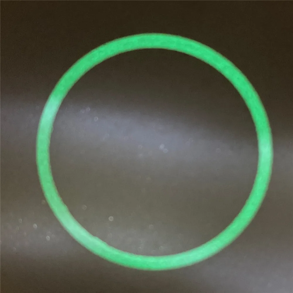 1pc 29.2MM Green Luminous Inner Ring Watch Incert Circle Inner Diameter 26.2MM Watch Bezel Repair Parts Accessories