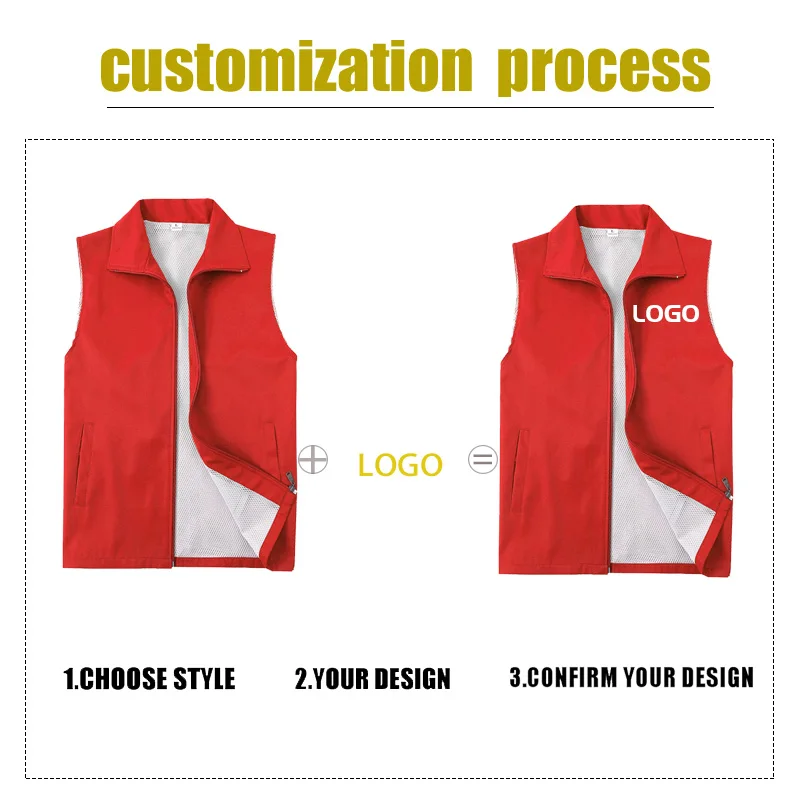 Autumn New Style Solid Color Fashion Vest Custom Clothing Comfortable Breathable Vest Casual Sleeveless Jacket Cheap Printing