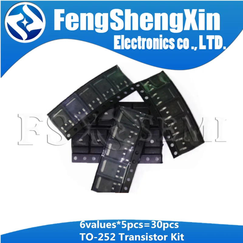 6valuesx5pcs=30pcs Voltage Regulator TO-252 Assorted Kit 78M05 78M06 78M08 78M09 78M12 78M15