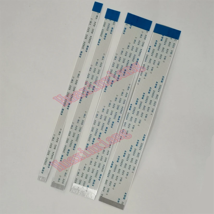 10pcs/Lot FFC/FPC Flat Cable 1.0mm 10CM 100MM B Type Reverse Direction 28P/30P/32P/34P/36P/40P