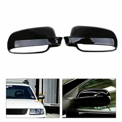 2Pcs Glossy Black Rearview Mirror Covers 3B0857538B 3B0857537B for VW Golf-4 MK4 Bora 1999-2004 Exterior Accessories Car Produt