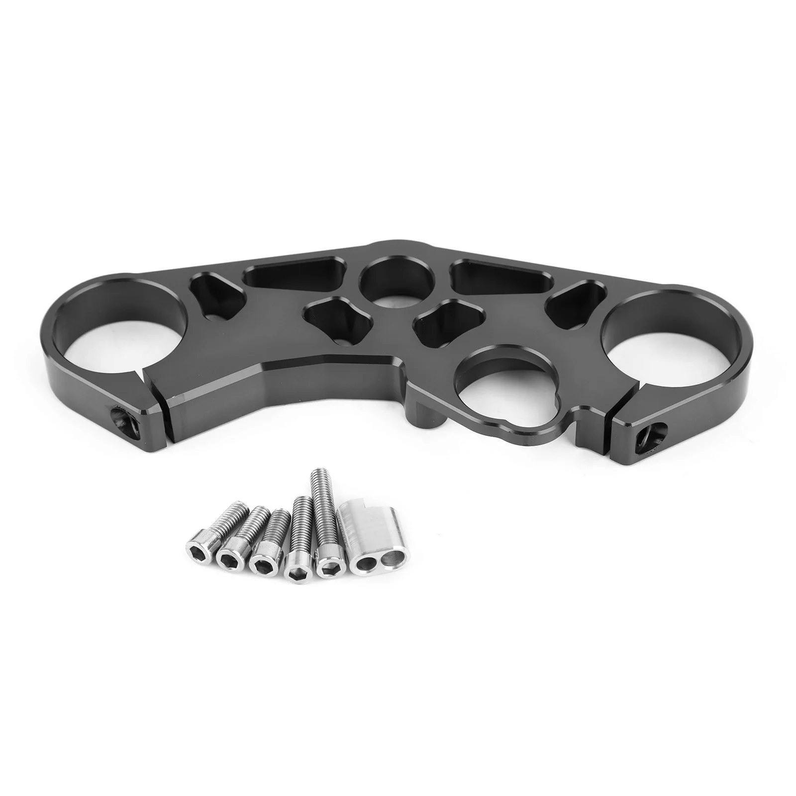 Areyourshop for SUZUKI GSXR 600 750 2006-2010 1000 2017-2018 낮추기 트리플 트리 프런트 어퍼 탑 클램프 오토바이 액세서리