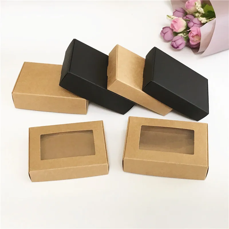 

24pcs Paper 6x8.5xx2cm/6x9x2.5cm Gifts/Candy/Handmade Soap Packaging Boxes Jewelry Displays Aircraft Box Cosmetic Gift Boxes