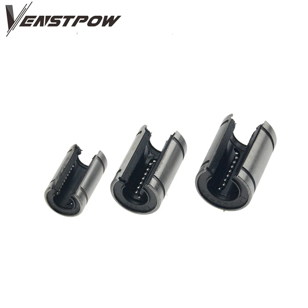 

4pcs/lot Linear bearing LM20UUOP LM10UUOP LM16UUOP LM25UUOP 10mm 16mm 20mm linearbearing Open Type CNC Linear Bushing 3D printer