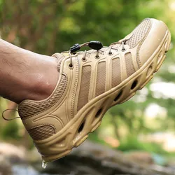 Outdoor szybkoschnące wodoodporne buty wędkarskie Ultra lekkie antypoślizgowe buty do sportów wodnych letnie wędrówki siatkowe oddychające buty wędkarskie Aqua