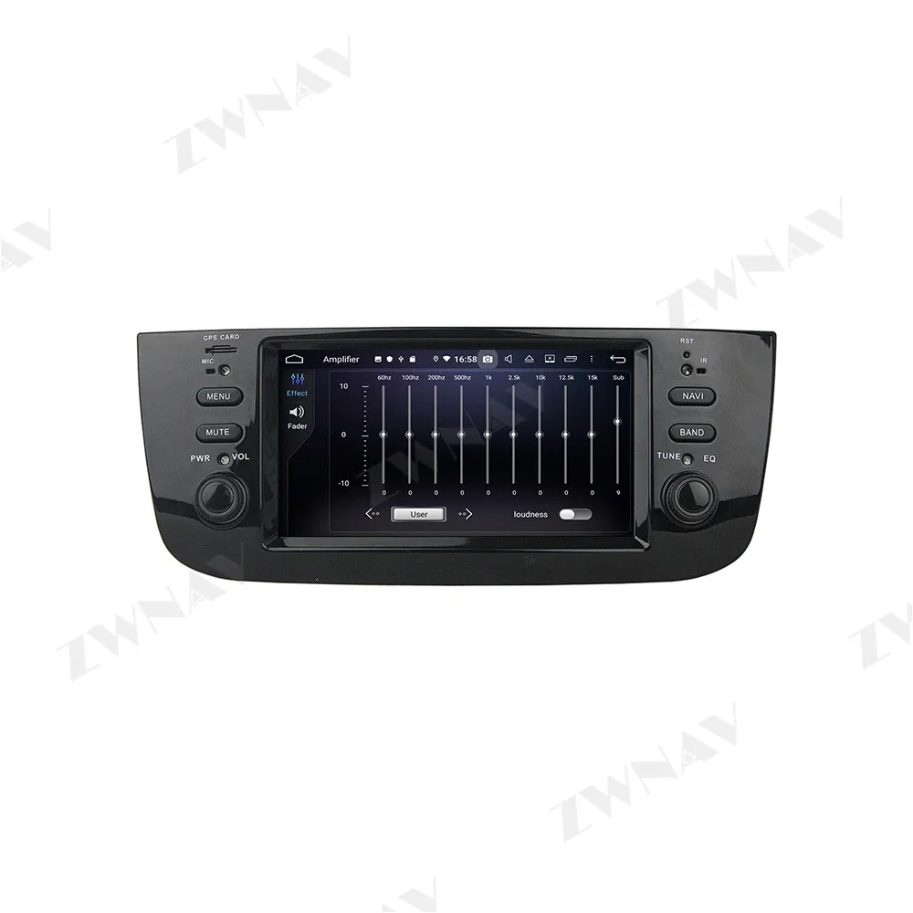 Android 10,0 IPS Bildschirm Für FIAT LINEA 2014-2015 Deckless Screen Auto Multimedia-Player Navigation Audio Radio Stereo GPS