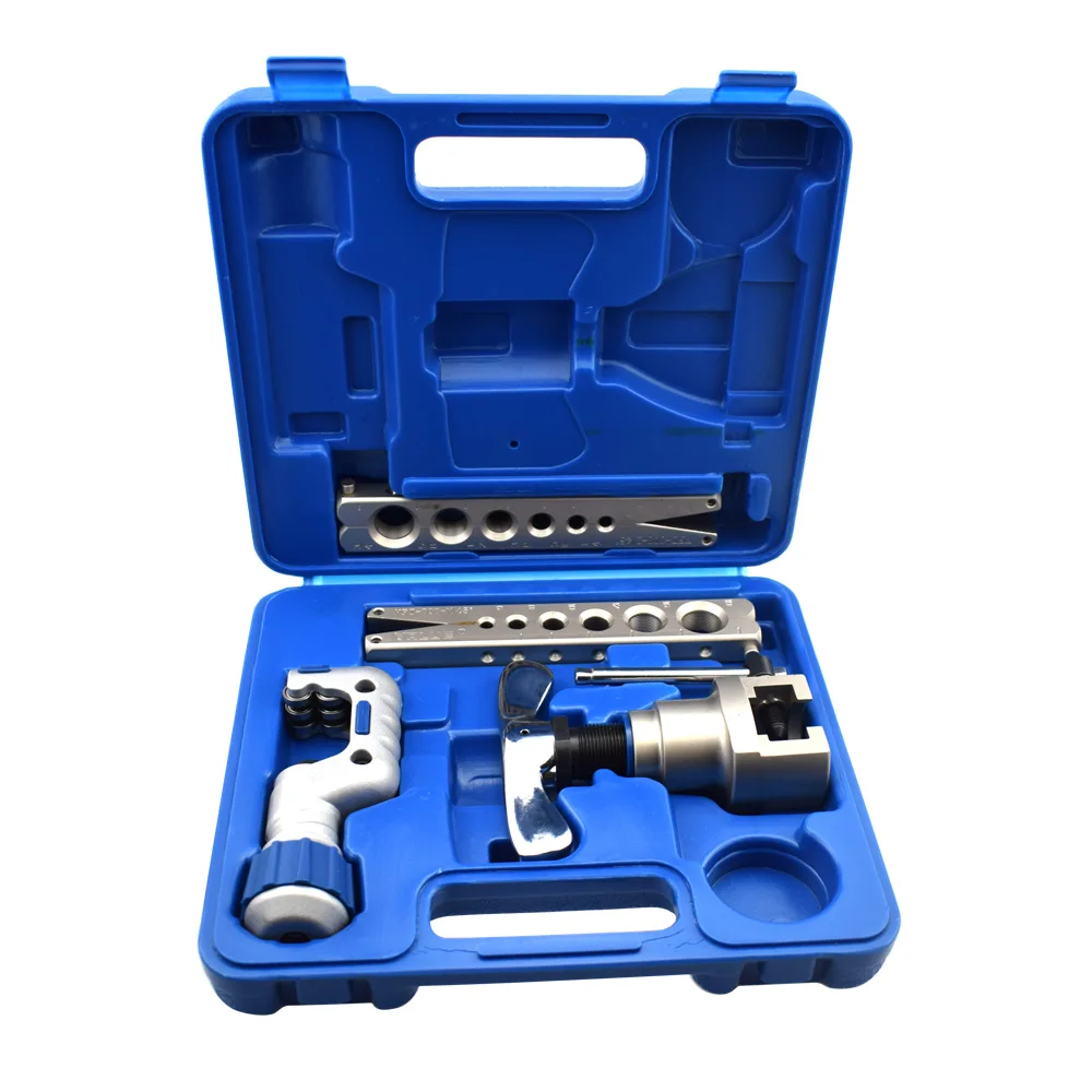 VALUE VFT-808-MIS Eccentric Flaring Tool For Refrigeration Contain Tube Cutter Refrigeration Repair Tool Copper Pipe Expander