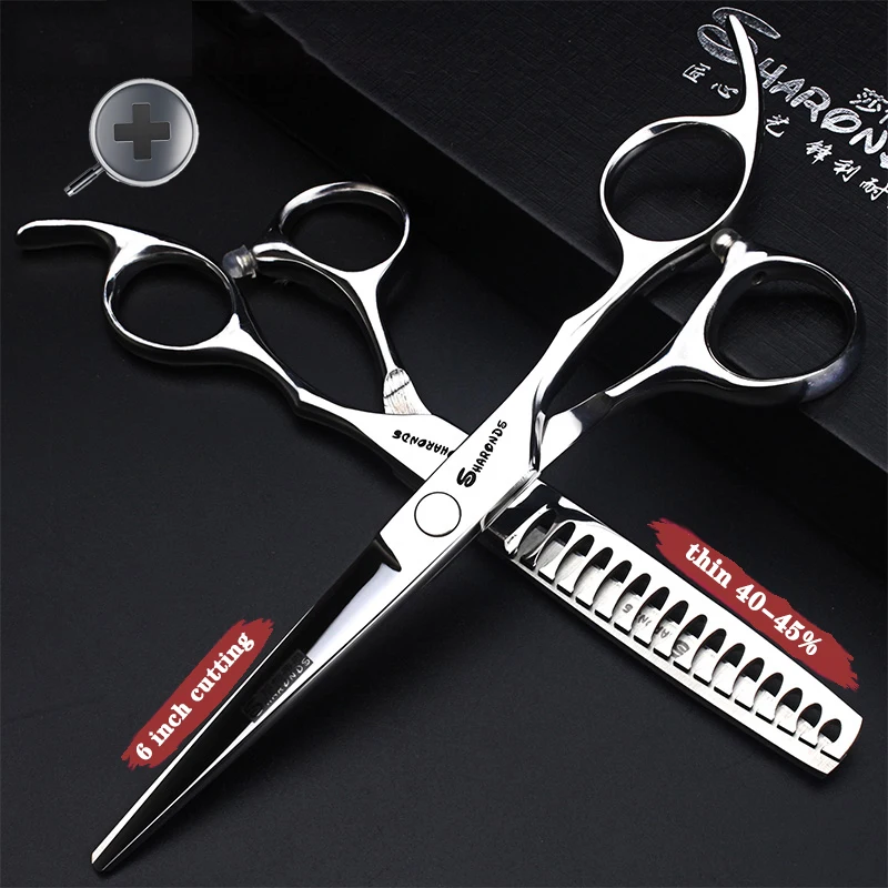 Friseur-Schneideschere, Haar-Styling-Werkzeuge, 6/6,5/7 Zoll, Salonscheren-Set, 440C, Friseurschere, 25, 40 50, Ausdünnungsrate Hfdb8D2Eebe3149C4A2E8872Cdedfc84Ct
