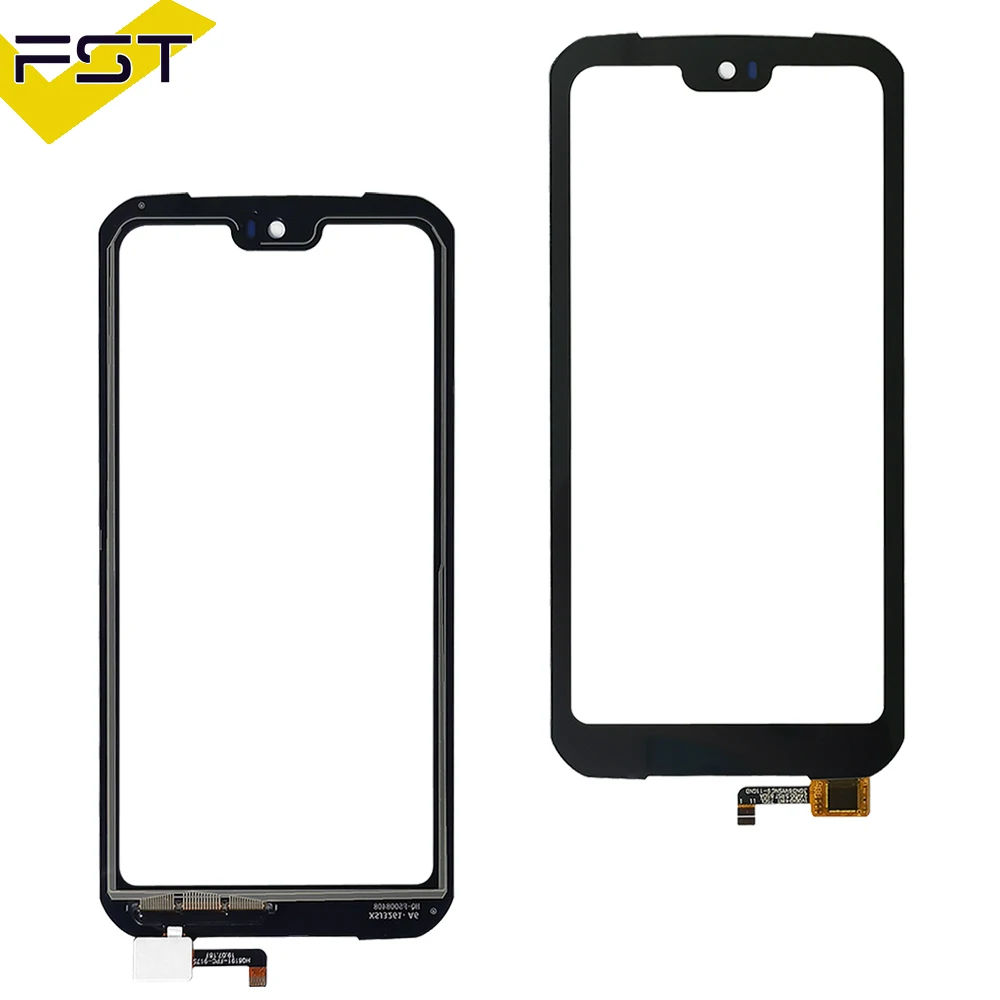 Black Touch Screen For Doogee S68 Pro Perfect Repair Parts Touch Panel Sensor Glass Lens for Doogee S68 Pro Sensor Phone+Tools