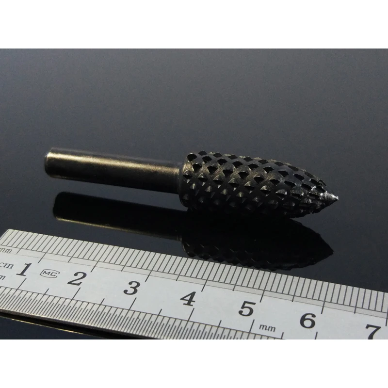 Bộ 10 Bộ Quay Tiếng Sột Soạt Tập Tin 6.3 Mm Tập Tin/Dao Phay/Dụng Cụ Mài Gỗ Khoan Dụng Cụ Cầm Tay bộ