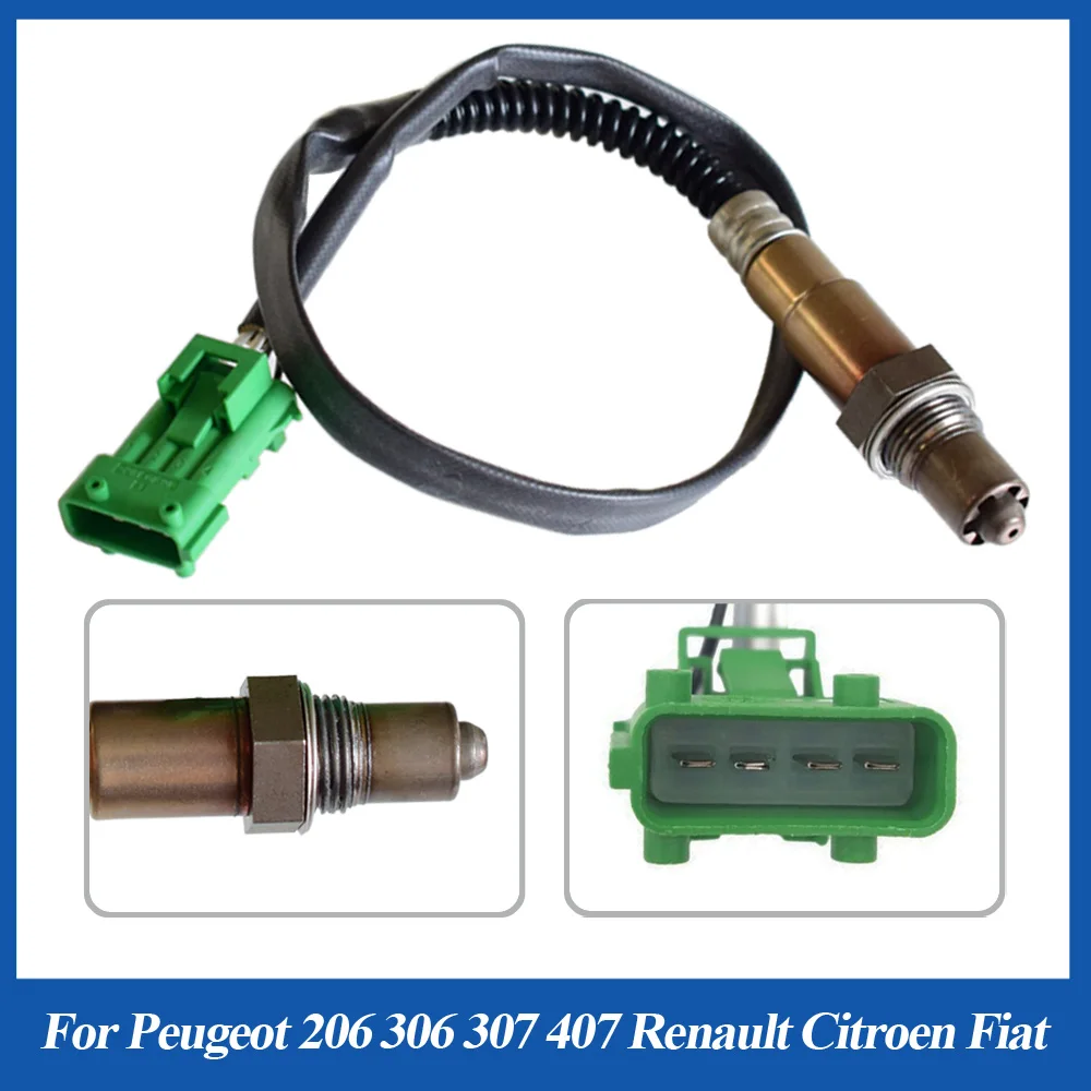 For Peugeot 206 306 307 407 Renault Clio Citroen Fiat 0258006027 1618Z6 Oxygen Sensor Probe O2 Sensor Air Fuel Ratio Sensor