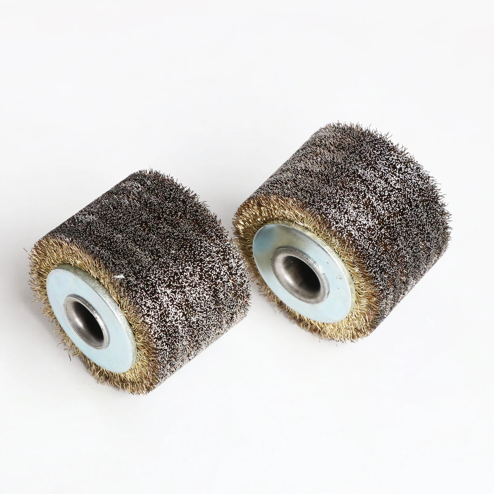2 stücke Stahl Draht Rad Pinsel für Farbe Entfernung Metall Entrosten Draht Decoating – Detail 5