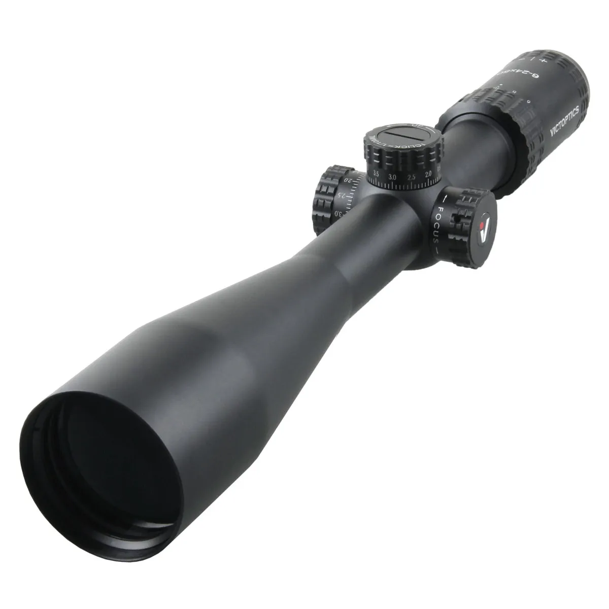 Victoptics S4 6-24X50 Mdl Jacht Optische Scope 30Mm Buis 1/10 Mil Voor Sniper Airsoft Guns Fire Armen Riflescope .223 5.56 AR15 - afbeelding 2