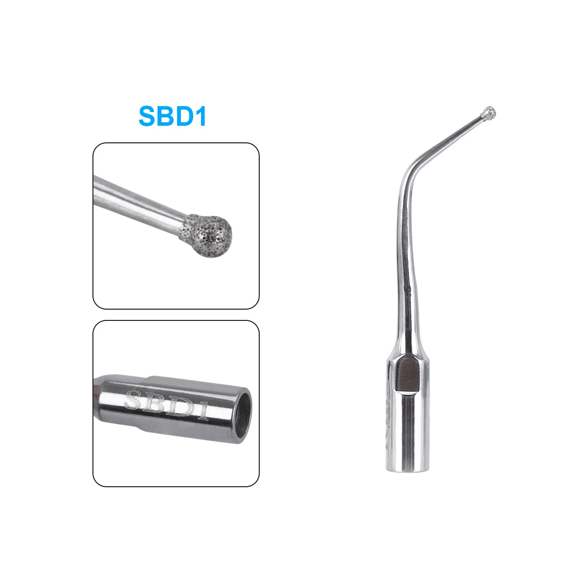 Puntas de escamación Dental Endo Perio AZDENT G P E aptas para SATELEC DTE NSK escalador ultrasónico pieza de mano escamación perodoncia endodoncia