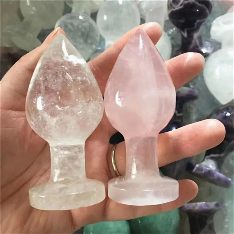 Crystal Anal Plug Natural Carved Gemstone For Sale