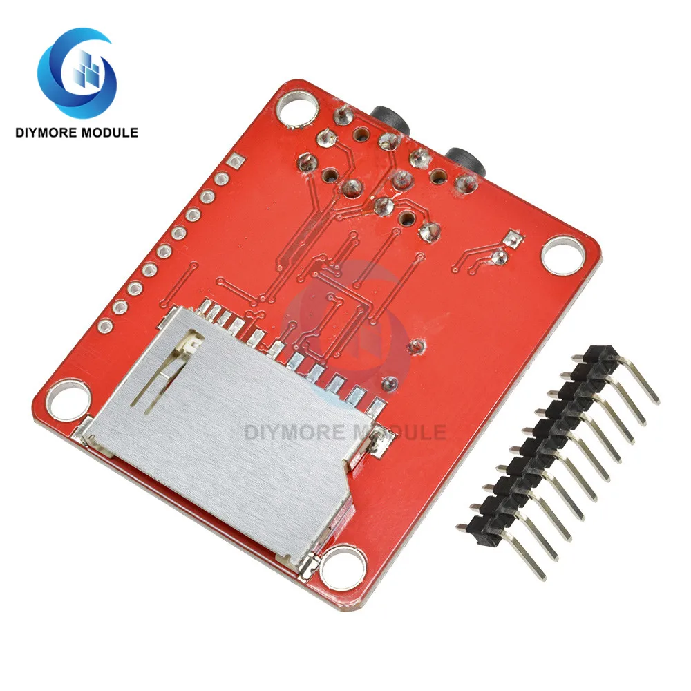 VS1053 VS1053B Audio Decoder DAC Board MP3 Stereo Hifi Player With Pins For Arduino Speakers Electric Toys