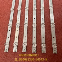 LED backlight strip 8LED for GIC65LB51_3030F2.1D 4C-LB6508-ZM02J TCL 65EP640 65P8 65S421 65S423 65s425 LVU650NDEL MD9W00