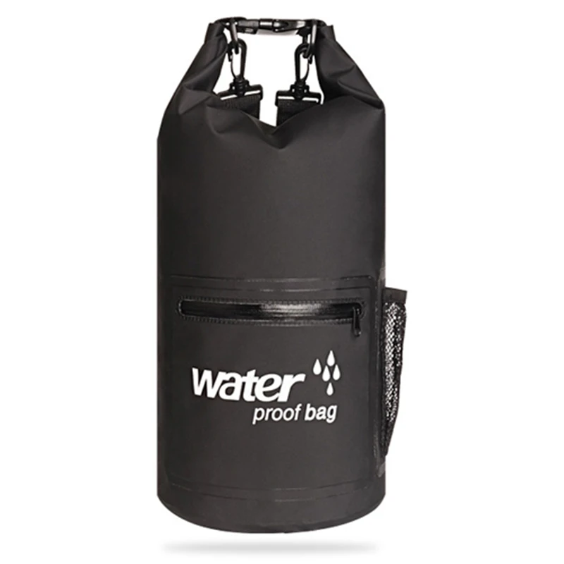 Bolsa impermeable de PVC para Trekking al aire libre, para natación, buceo, surf, separación de ropa seca y húmeda, 10L, 20L