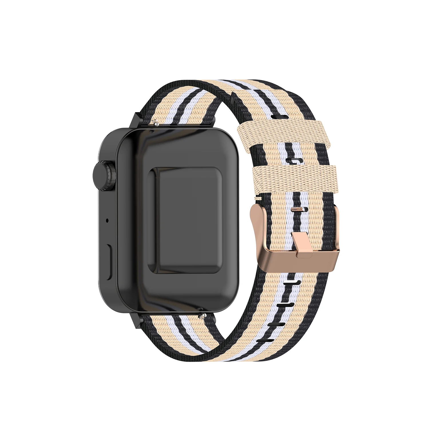 Correa de reloj de 18mm para Xiaomi Mi XMWT01, repuesto de correa de reloj de nailon, accesorios de pulsera