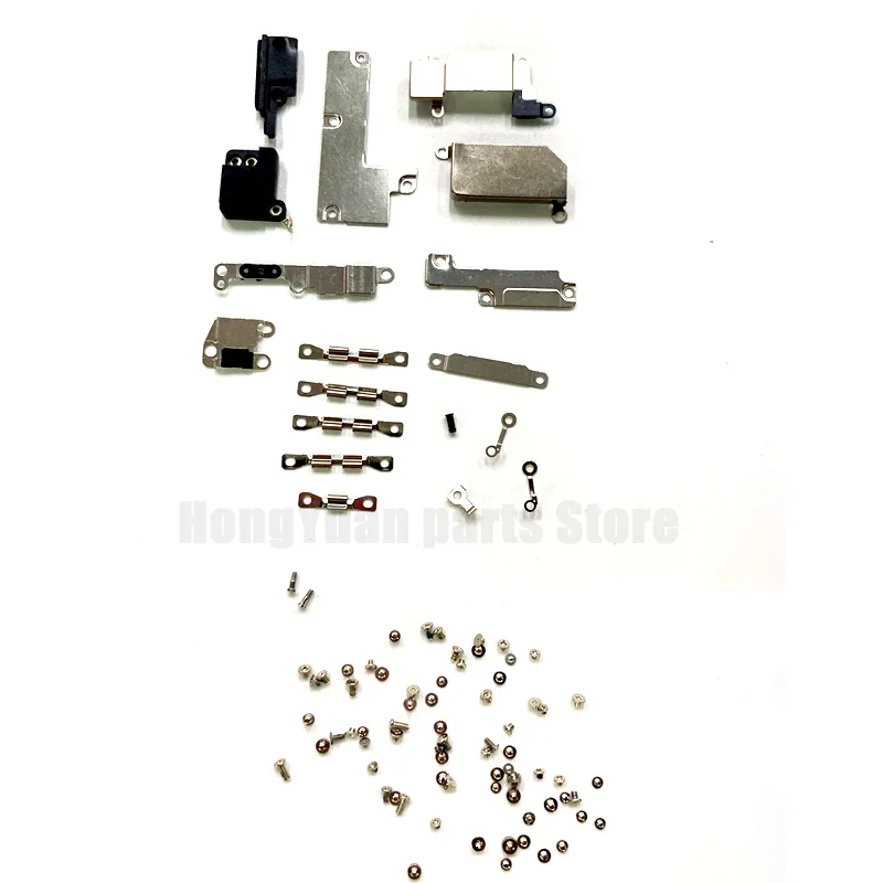 Full Set Small Metal Internal Bracket Parts Screws for iPhone  5 5C 5S 6 6P 6s 6s Plus 7 7plus 8 Plus SE with Flex Cable