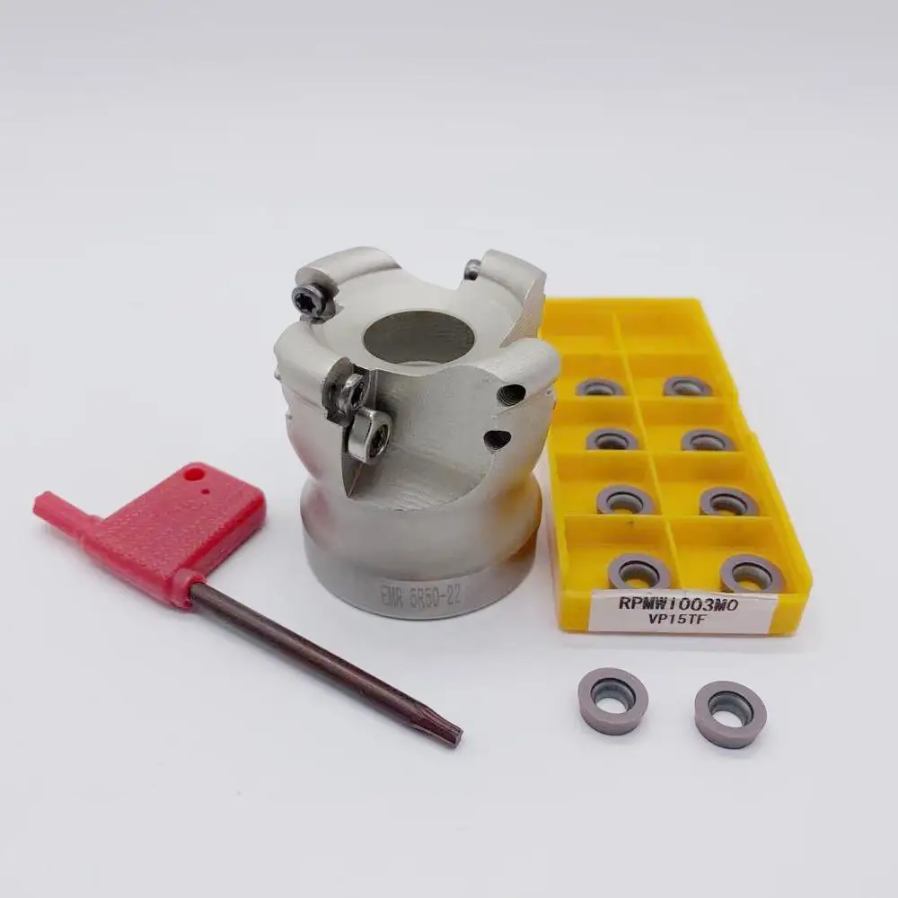 EMR 5R 50 22 4T EMRW 6R50 22 4T wende ende fräser kopf RPMW1003 RPMT1204