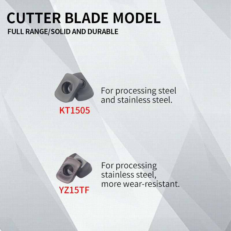 ASR ASRC16-16 C20-20 C25-25 C32-32 120-250mm CNC Tool Cemented Carbide Blade EPNW High Feed Fast Cutting End Milling Cutter bar