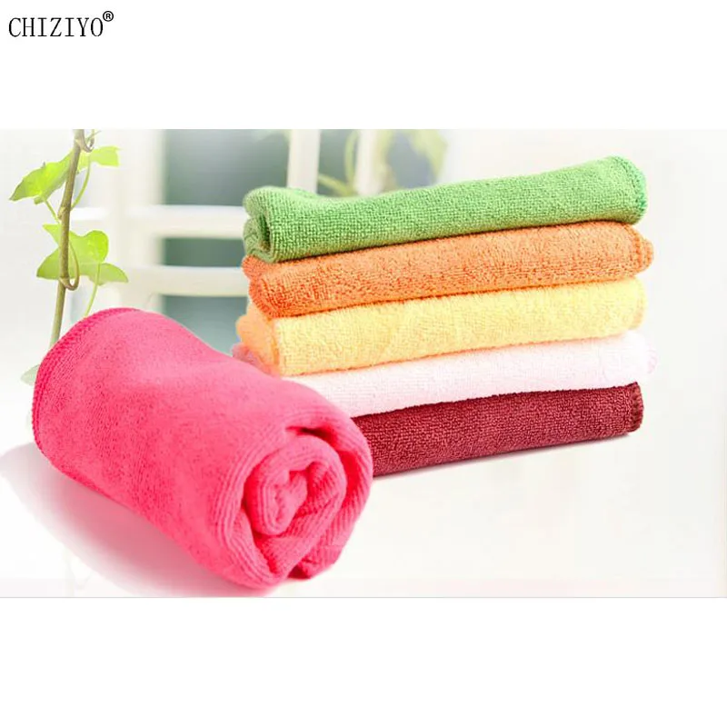 

35X75CM Ultra Soft Microfiber Towel Car Washing Cloth For Car Polish& Wax Car Care Styling Home Kitchen Cleaning