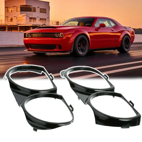 2 шт., защитные накладки на переднюю фару Dodge Challenger, AM-3266536830