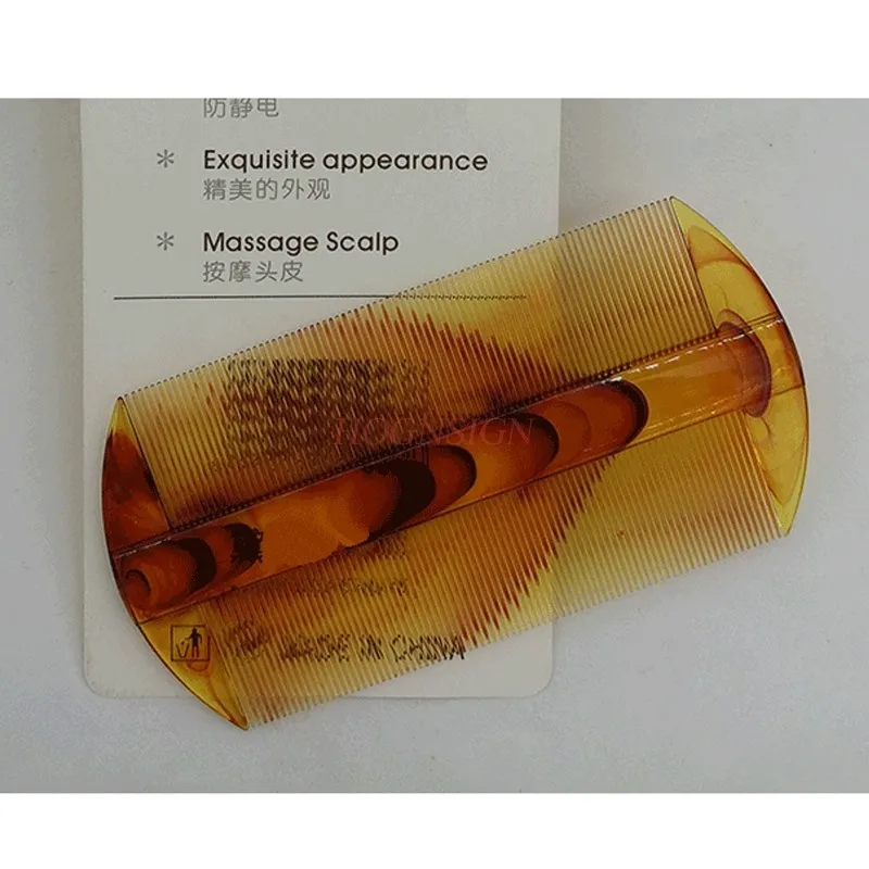 مشط القشرة أمشاط العقرب كشط فرشاة الشعر المنزلية سوبر مسننة الأطفال تحطيم مشط التشفير تصفيف الشعر الطويل #4