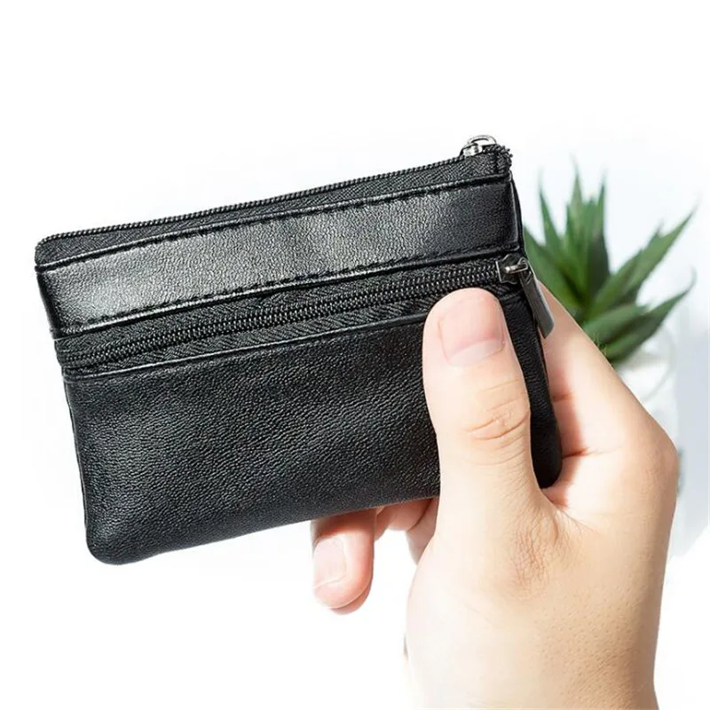 Women Men Coin Purse Men Small Bag Wallet Change Purses Zipper Money Bags Children Mini Wallets Leather Key Holder carteira