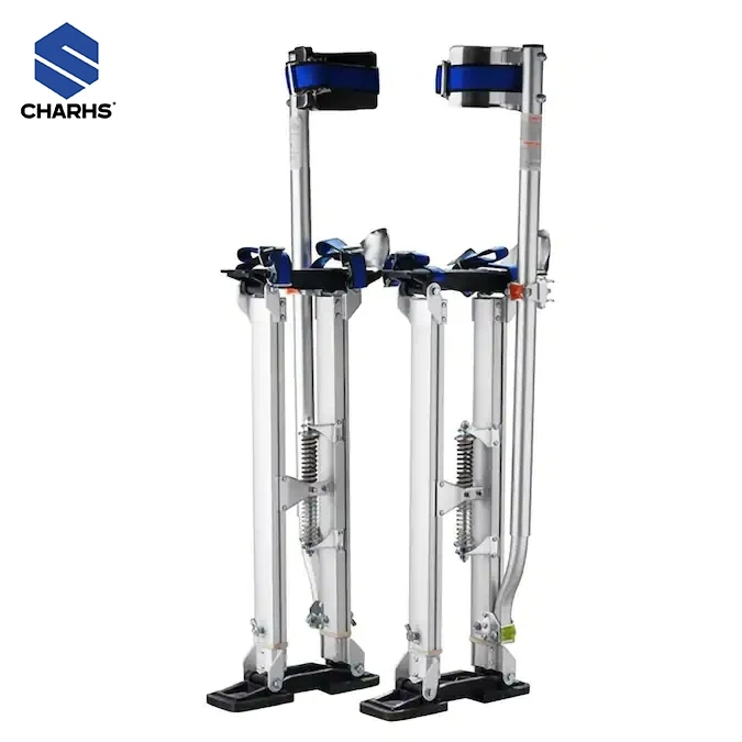 Drywall Stilts & Benches Professional 24-in-40-in Drywall Stilts for Sheetrock Painting or Cleaning