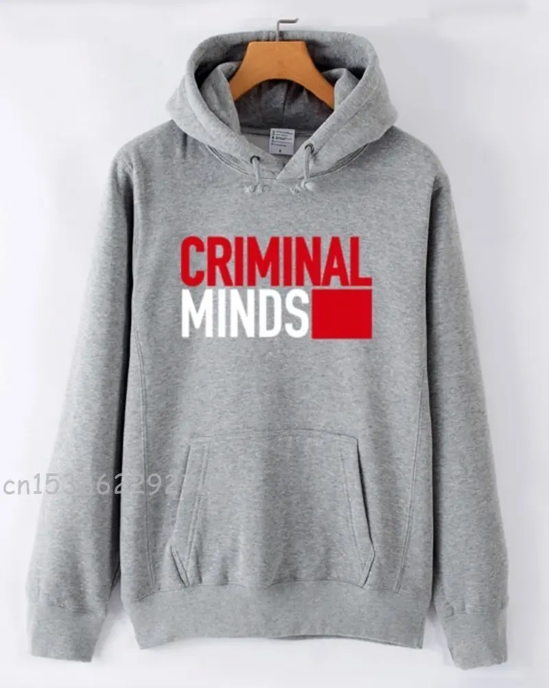 boys man male hoodie Sweatshirt criminal minds Autumn Winter fleece Hoodies couple Clothes