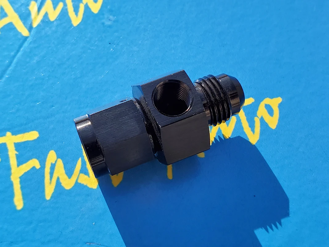 9/16-18unf thread female an6 an-6 to male an6 -6an with 1/8npt port hose fitting adapter for fuel water pump oil cooler kits