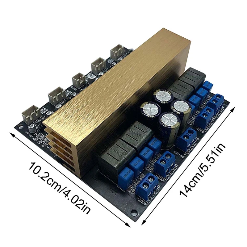 

HXBE 315W 4 Four Channel Digital Class D Power Amplificador Speaker TPA3255 Sound Amplifier Board