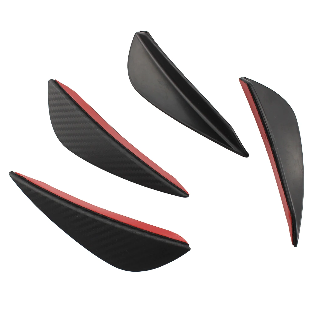 Car Bumper Lip Fin Splitter Spoiler Canard For Honda Crosstour CRZ S C EV-Ster AC-X HSV-010 NeuV S660 Project D M Pilot Insight