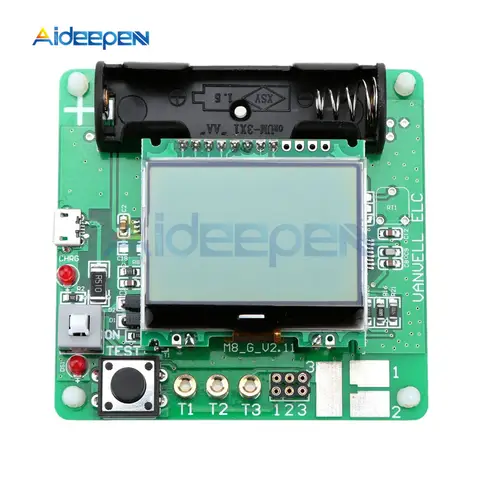 12864 LCD Transistor Tester Aideepen