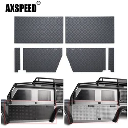 AXSPEED Metal Side Door tetto apribile protezione piastra antiscivolo per TRX-4 Defender 1/10 RC Crawler modello di auto parti di decorazione