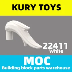 Kury Toys DIY MOC For 22411 10pcs Building block parts For Plume Feather Ponytail