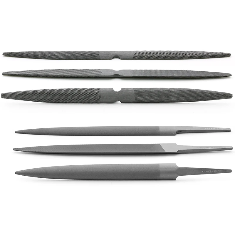 

Original Fish Brand 5-Inch Oil-Polished File – Large Semicircle File, Sliding Bu File, Holding Mold File, and Plastic File Tool