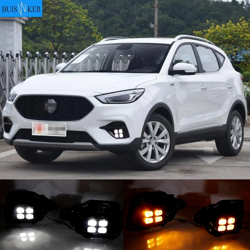 

Car bumper headlight for MG ZS daytime light 2020~2022y DRL car accessories LED headlamp for mg zs fog light