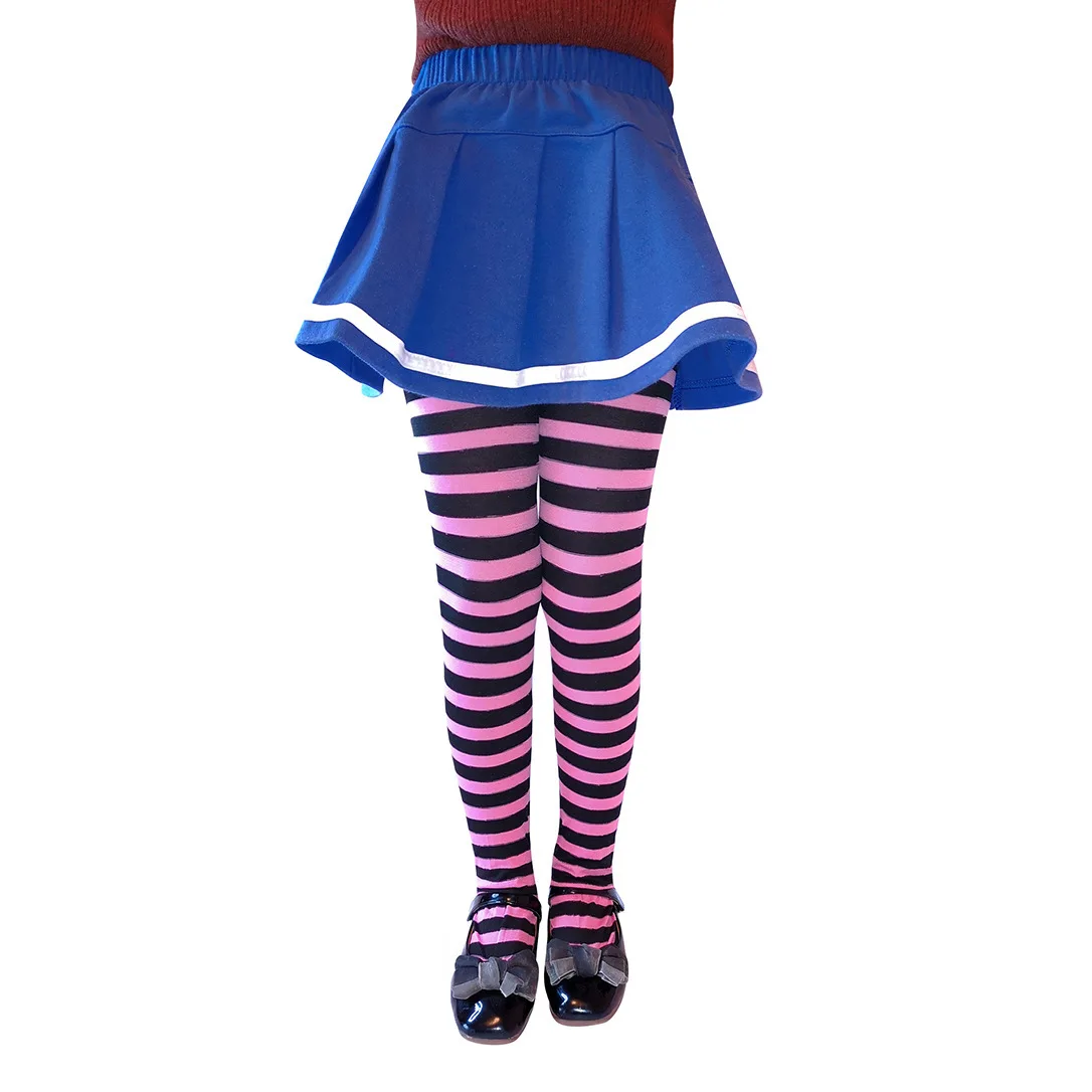 Halloween-Mädchen Gestreifte Strumpfhose Festtagsparty-Kostüm-Requisiten Strumpfhose Kinder-Strumpfhosen Dünne Strümpfe Mädchen-Accessoires – Detail 5
