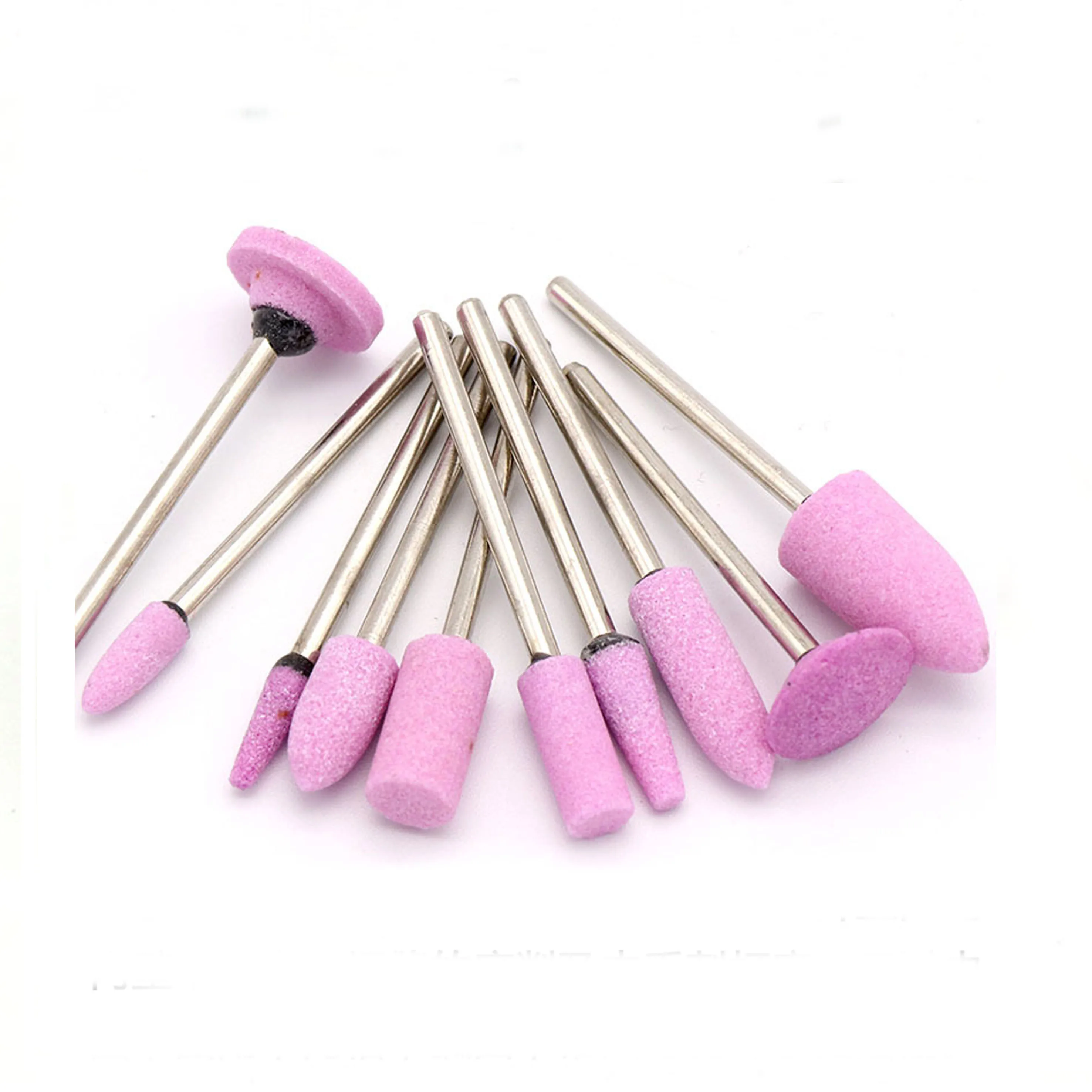 

10PCS Ceramic Drill Bits 2.35MM Shank Jewelry Polishing Grinding Head Supplies for jewelry