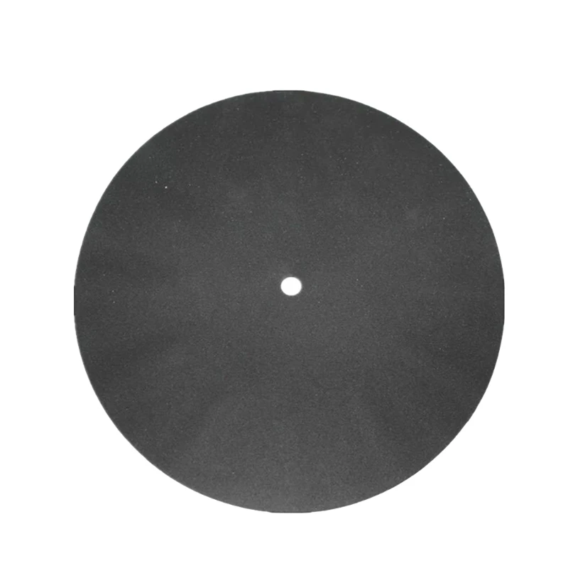 170mm Anti-vibration Silicone Pad Rubber LP Antislip Mat for Phonograph Turntabl 24BB