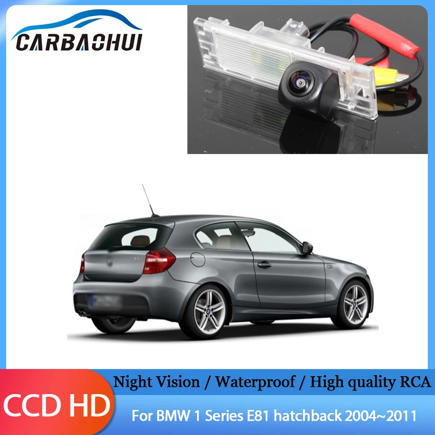 

HD 1280*720 Fisheye Rear View Camera Waterproof For BMW 1 Series E81 hatchback 2004~2011 Car Vehicle Parking Accessories