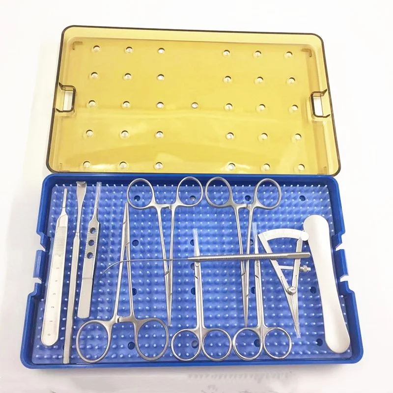 

Double eyelid surgery instrument scissors Needle holder Hemostatic forceps Cosmetic plastic tool