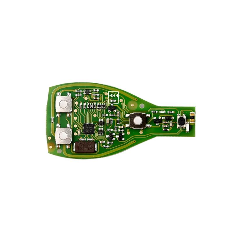 Shell chave esperto para o Benz de Mercedes, VVDI SEJA pro chave, 3/4 o botão com logotipo, 315 MHz, 433MHz, pode trocar o token do MB BGA