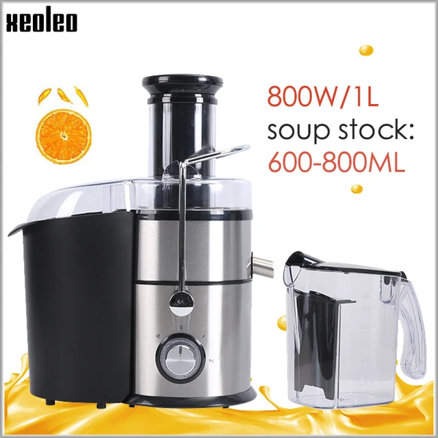 Xeoleo Juice machine Household Juice extractor Professional Centrifugal Juicer Slag separation 800W 1L home Juicing maker AliExpress