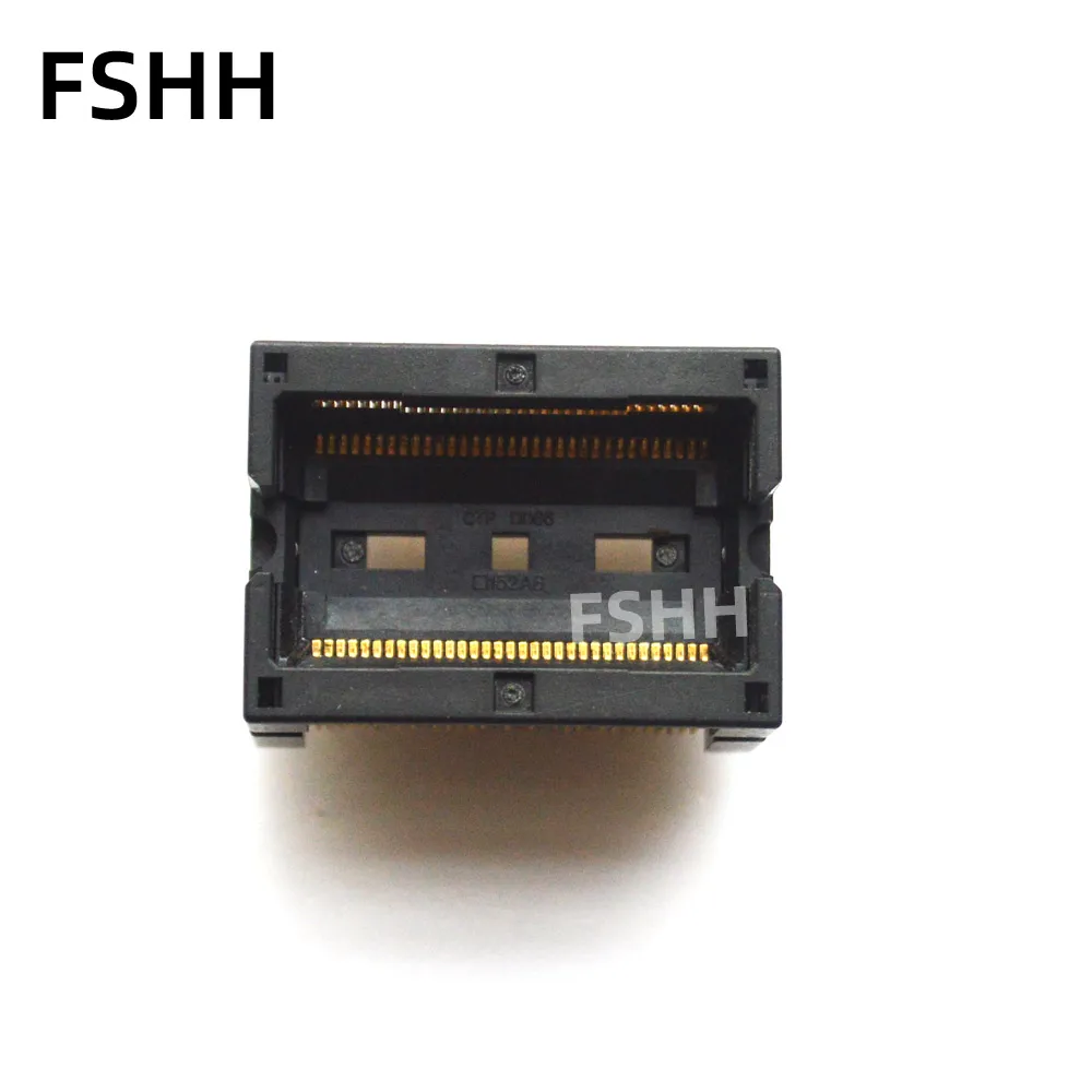 CTP0066-Q152AB اختبار المقبس TSOP66 SSOP66 DDR SDRAM المقبس 0.65 مللي متر الملعب 10 مللي متر/12 مللي متر واسعة