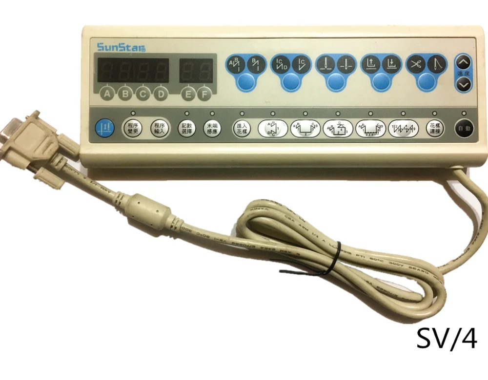 Operation panel. Plate-making device SUNSTAR KM-2300 KM-2310 S/V4 MEMBRANE Direct drive computer lockstitch machine